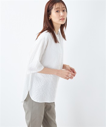 DECOY シャーリングブラウス_variationthumb_1