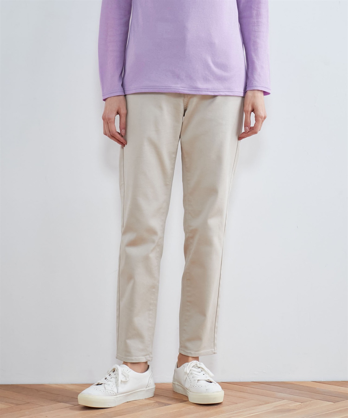 DECOY オーガニックコットンストレッチパンツ_variation_2