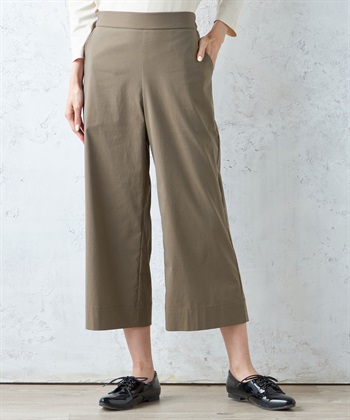 DECOY リネン混セミワイドパンツ_variationthumb_4