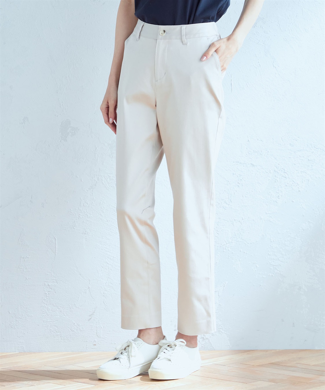 接触冷感】ストレートパンツ DECOY｜クロスプラス公式通販サイト