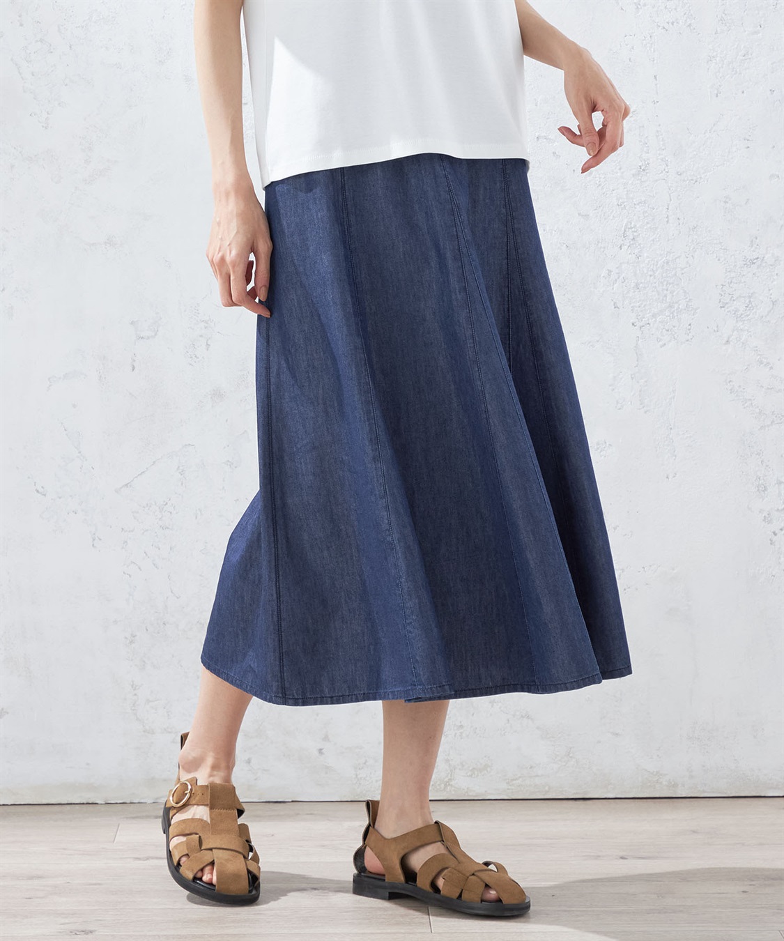 DECOY テンセルデニムスカート_main