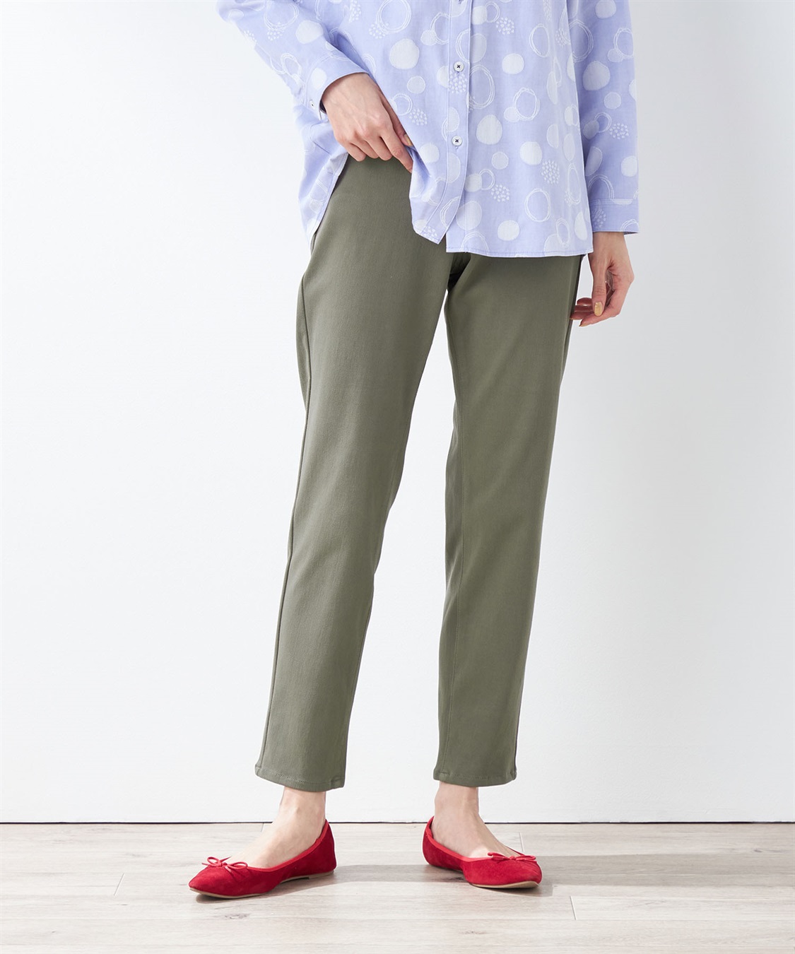 DECOY ストレッチスリムパンツ_variation_3