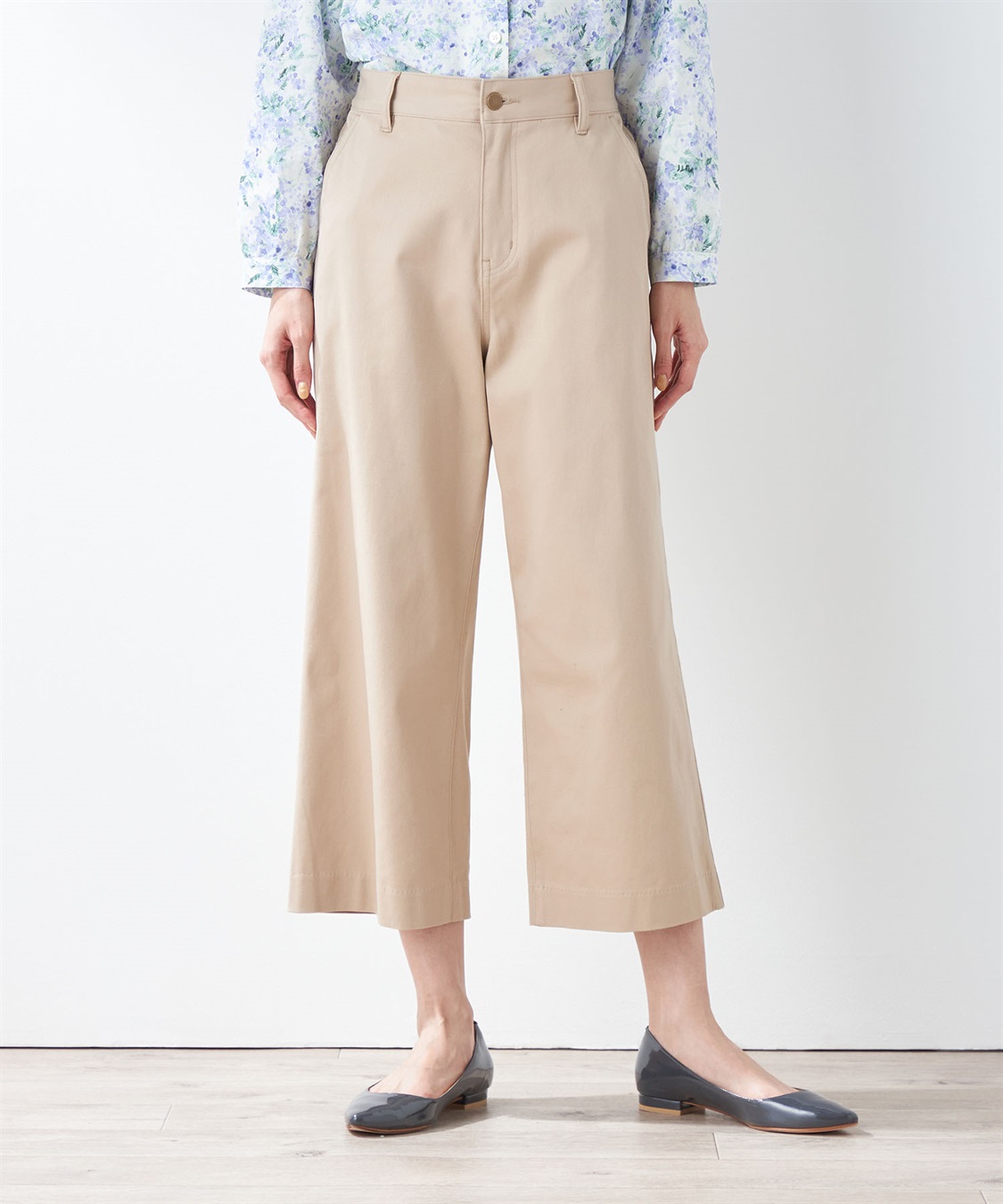 ストレッチワイドパンツ DECOY｜クロスプラス公式通販サイト