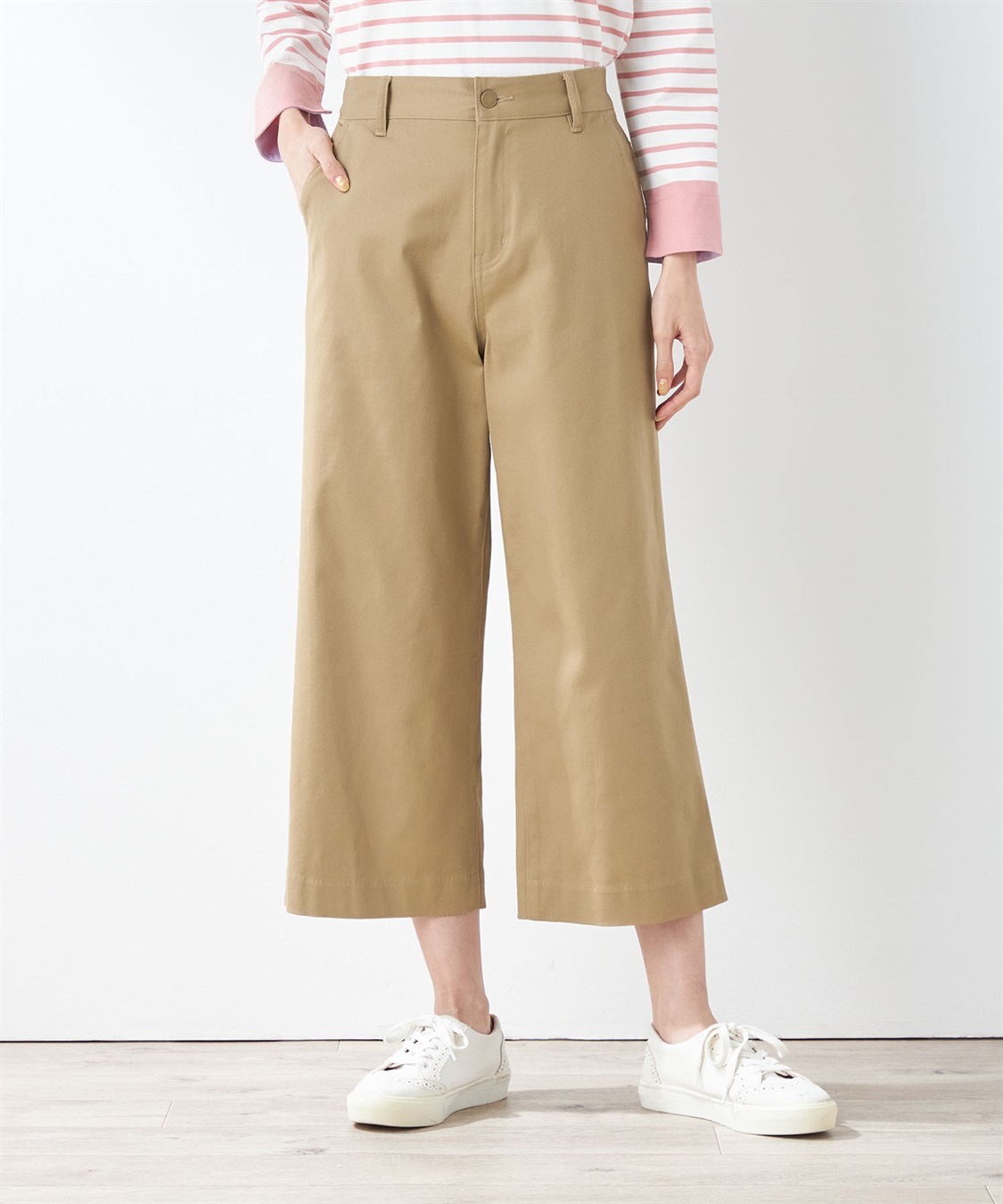 ストレッチワイドパンツ DECOY｜クロスプラス公式通販サイト