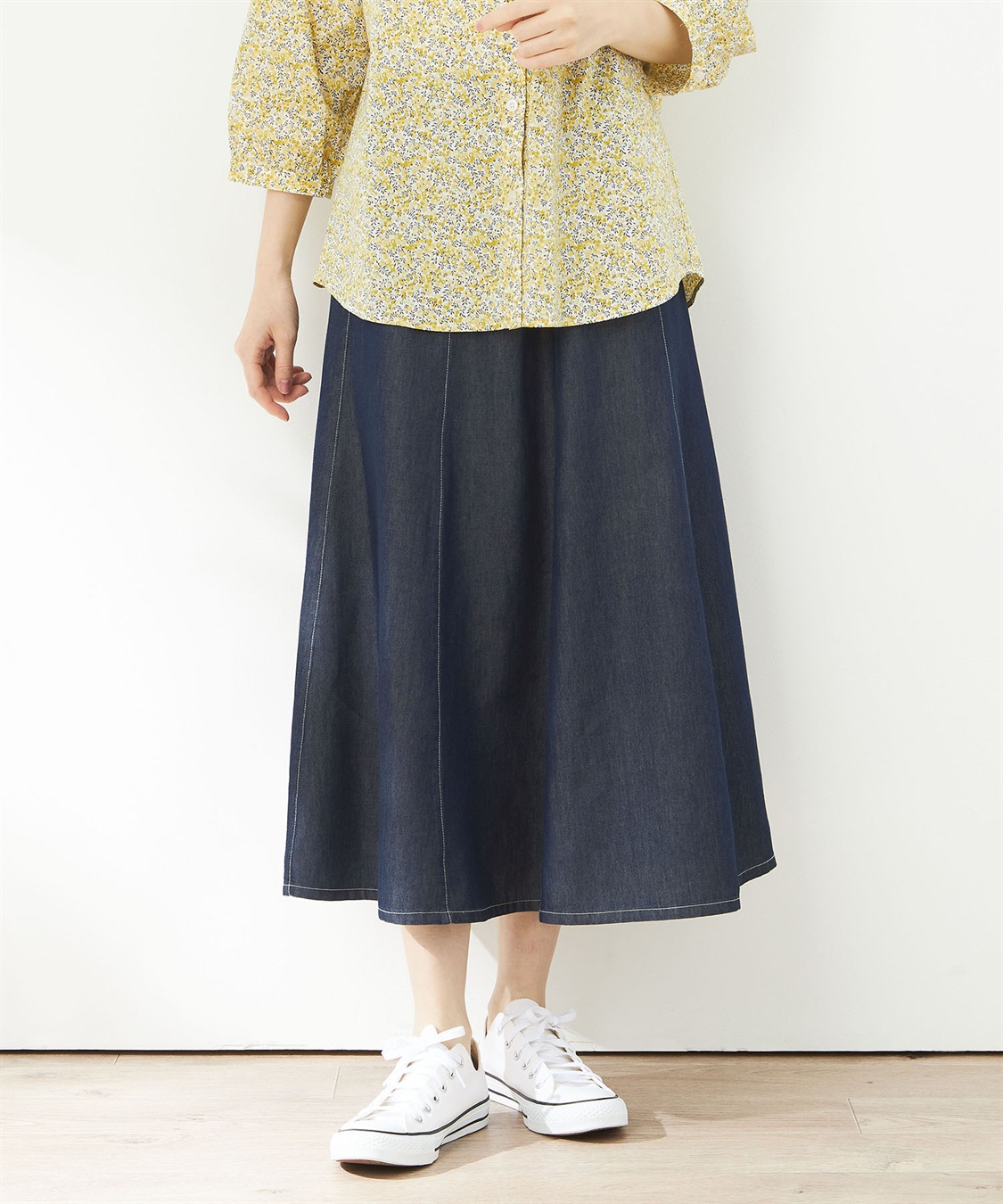 DECOY 【接触冷感】デニムスカート_main