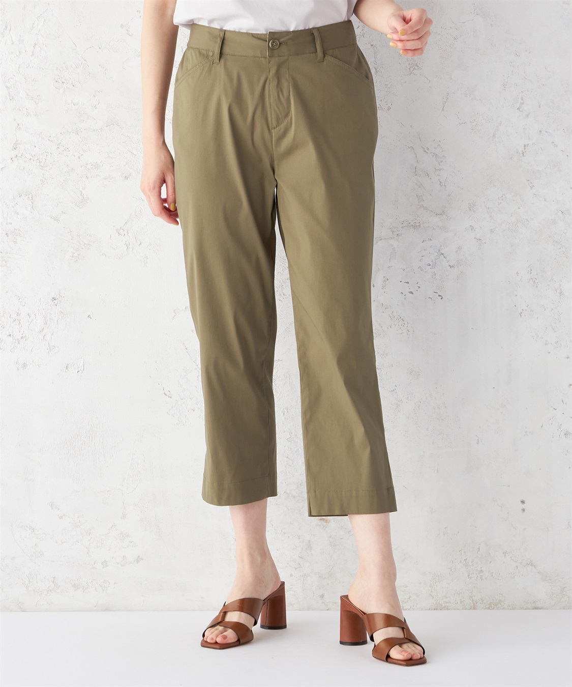 DECOY 【接触冷感】さらさら冷感ストレッチパンツ_variation_2