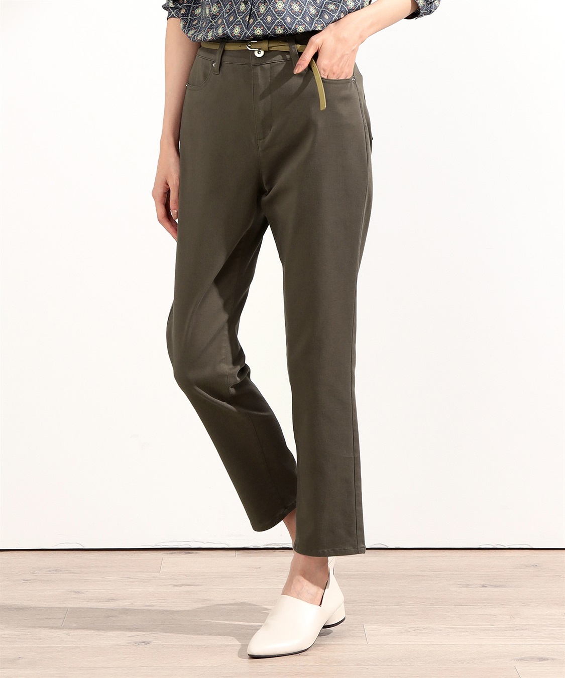 DECOY スリムストレートパンツ_variation_1