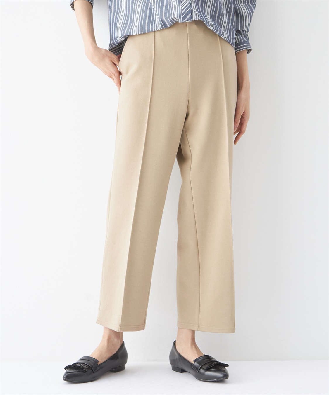 ピンタックポンチパンツ DECOY｜クロスプラス公式通販サイト