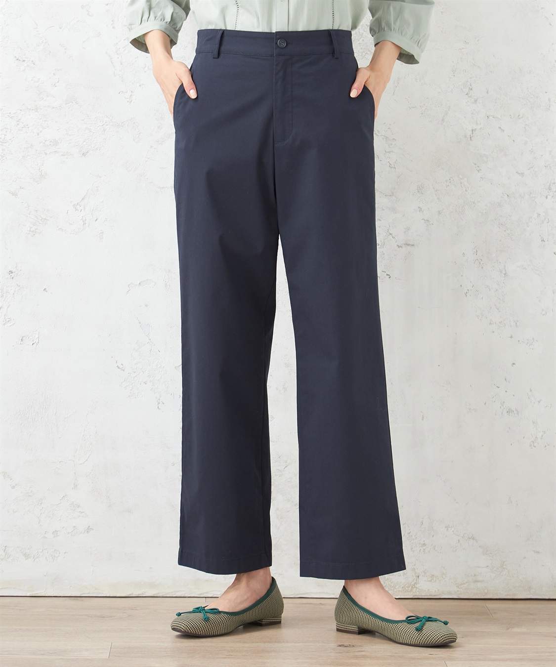 DECOY ストレッチストレートパンツ_variation_2