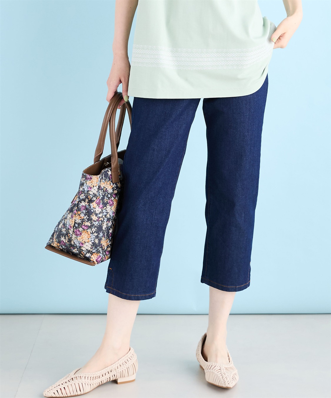 DECOY 【冷感】デニムパンツ_main