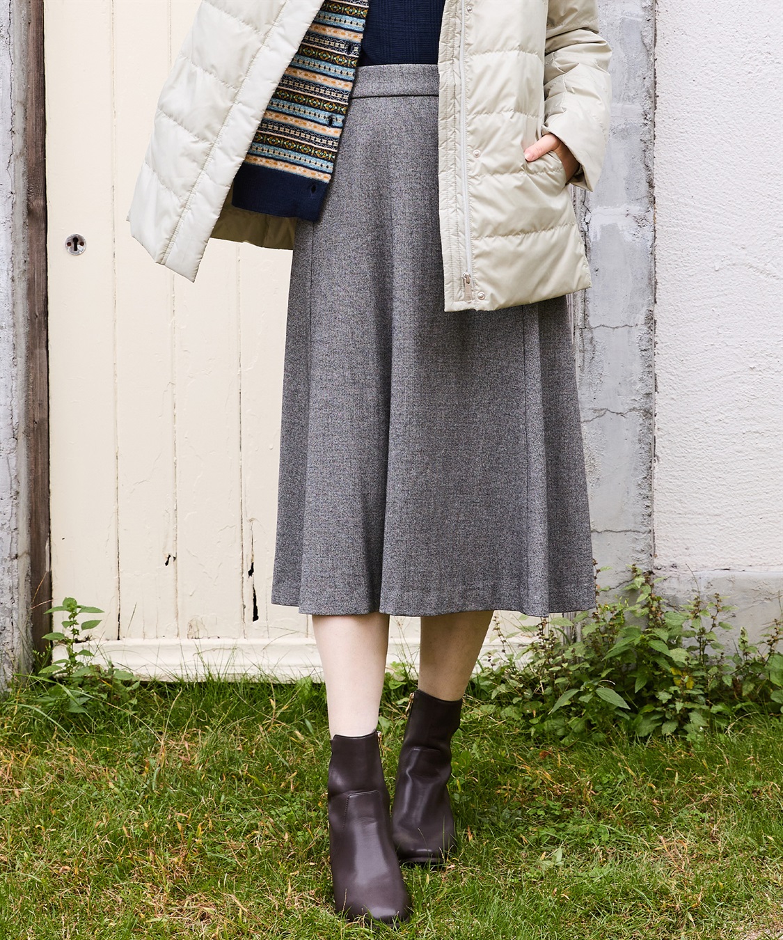 DECOY ストレッチスカート_main