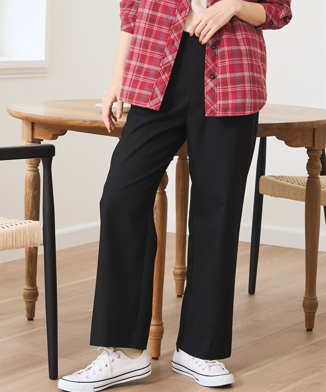 DECOY ストレートパンツ_main