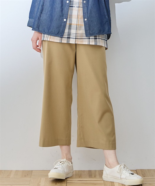 ちょび様 ストレッチワイドパンツ DECOY｜クロスプラス公式通販サイト