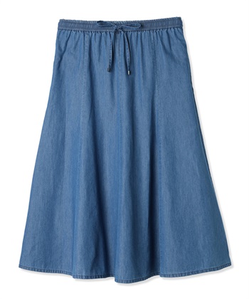 DECOY デニムフレアスカート_variationthumb_1