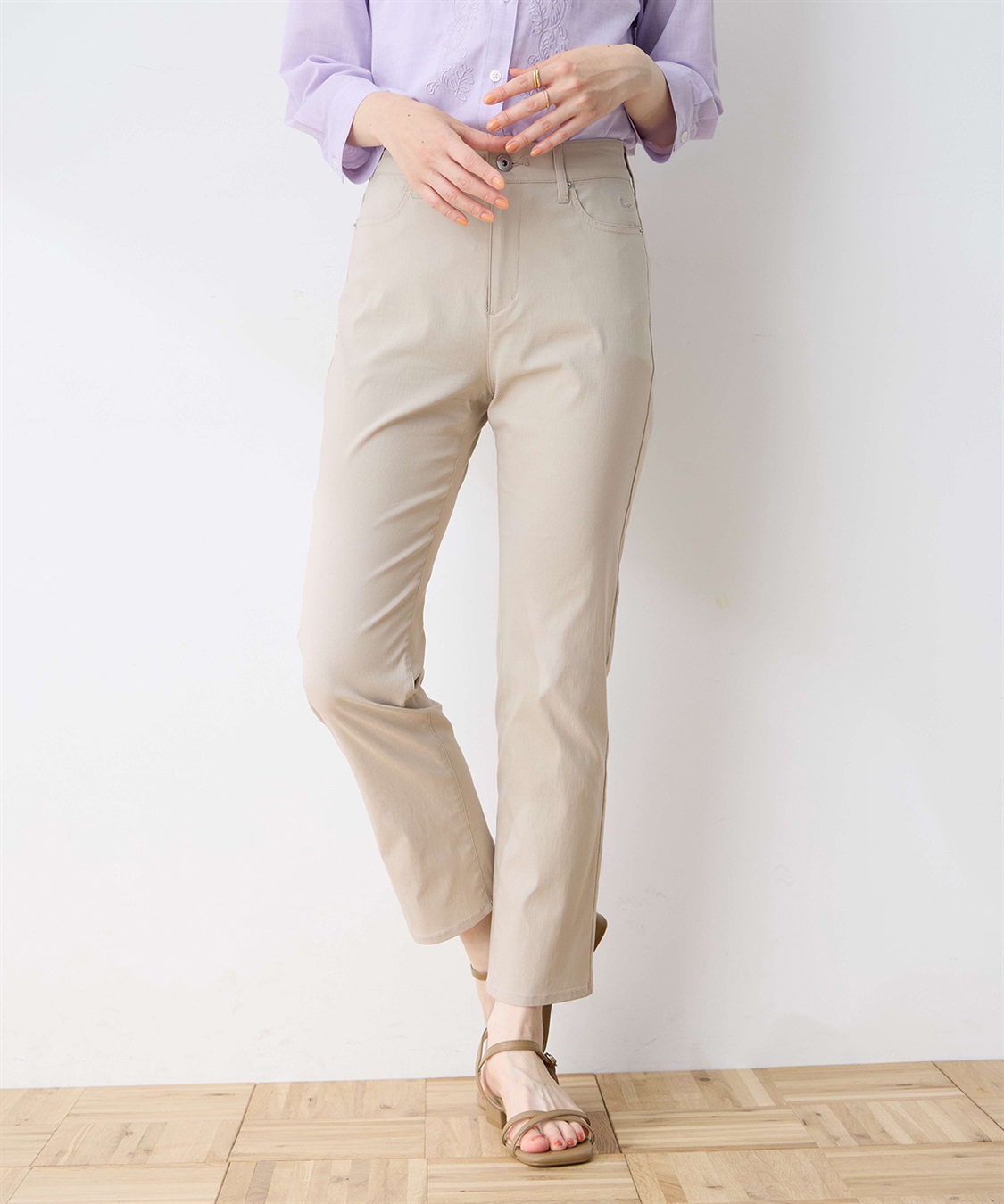 DECOY 【冷感】ストレートパンツ_variation_1