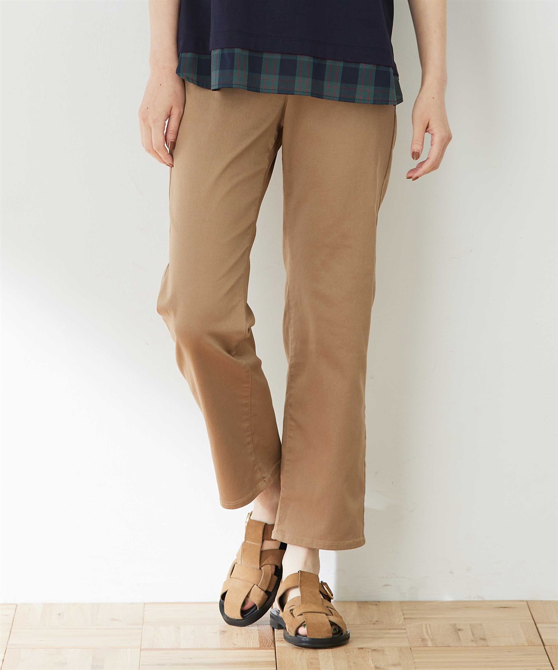 DECOY ストレッチストレートパンツ_variation_2