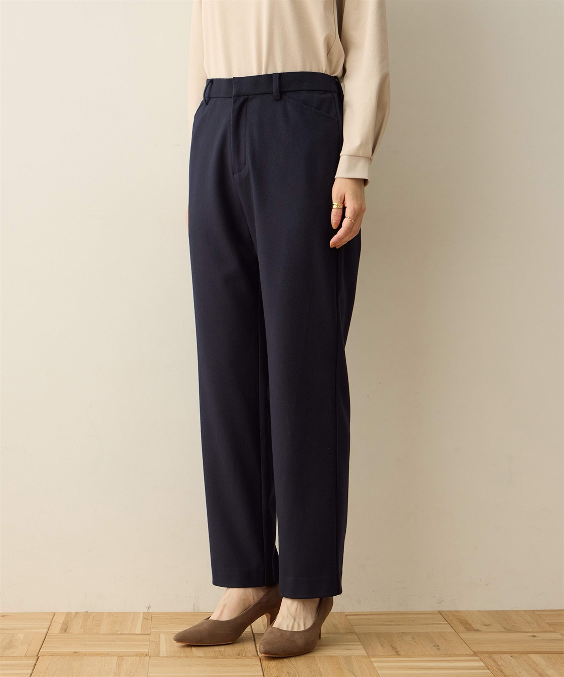 DECOY 裏起毛テーパードパンツ_variation_3