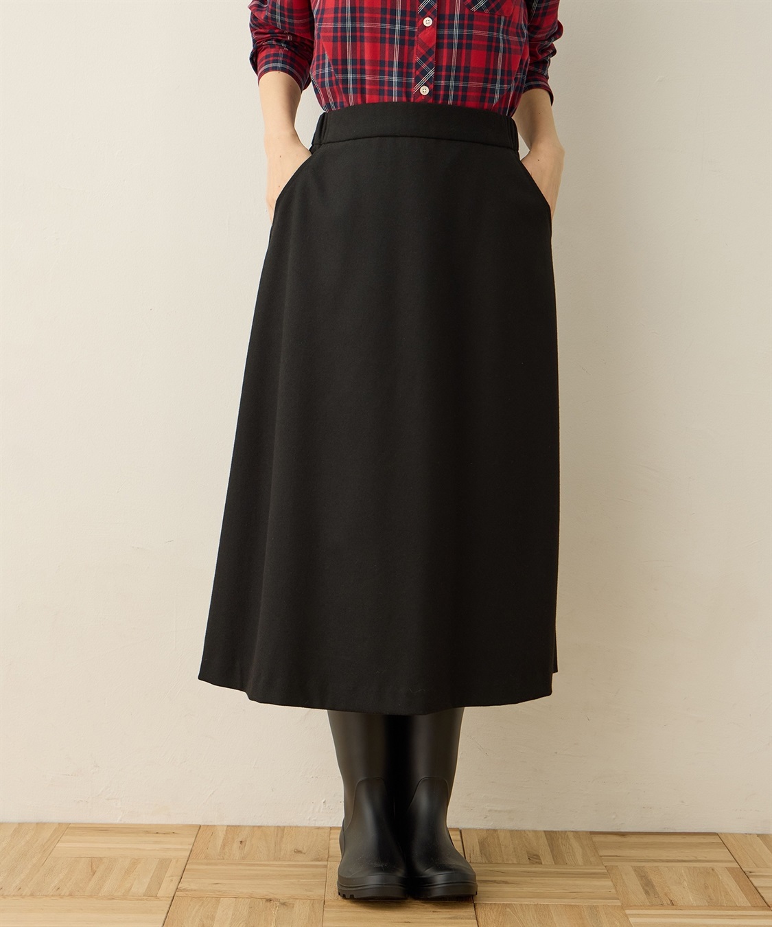 DECOY 裏起毛フレアスカート_variation_1