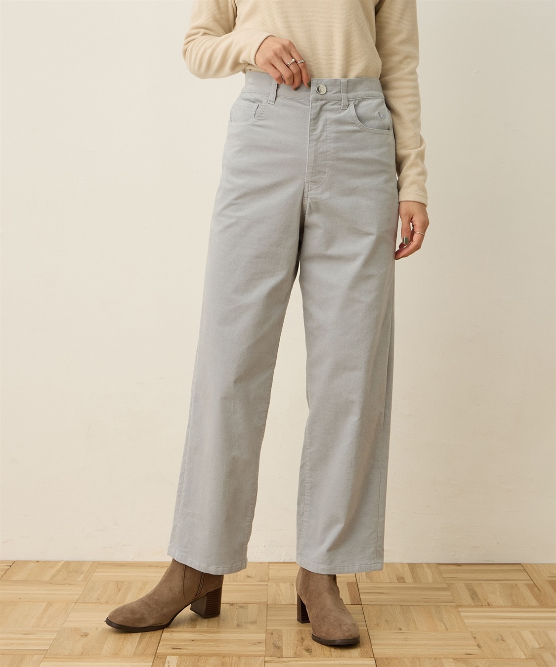 DECOY 裏起毛ストレッチパンツ_variation_2