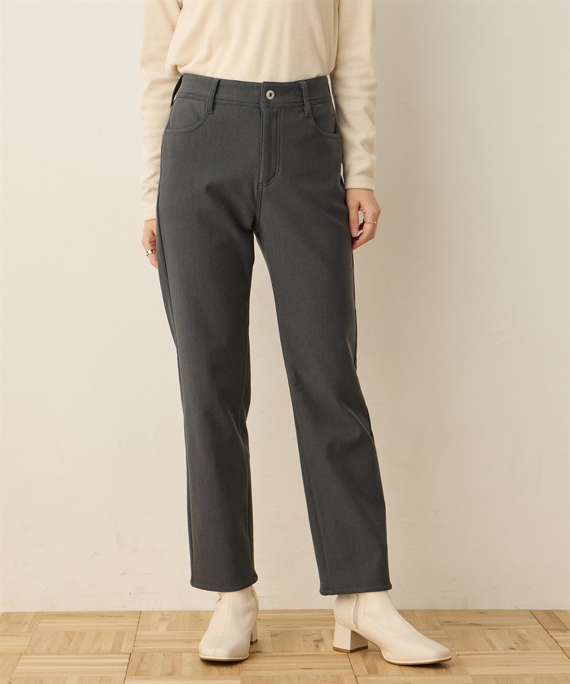 DECOY 裏起毛パンツ_main