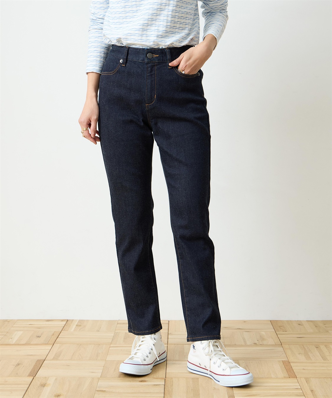 DECOY ストレッチデニムスリムパンツ_variation_2