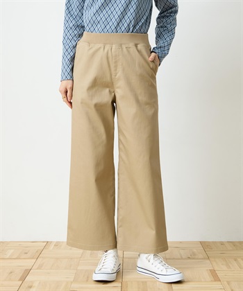 ストレッチワイドパンツ(モカ-64cm)