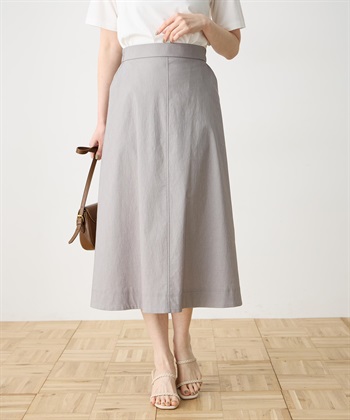 DECOY ストレッチセミフレアスカート【接触冷感】【ウォッシャブル】【WEB限定】_variationthumb_1