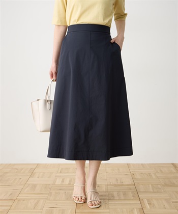 DECOY ストレッチセミフレアスカート【接触冷感】【ウォッシャブル】【WEB限定】_variationthumb_5