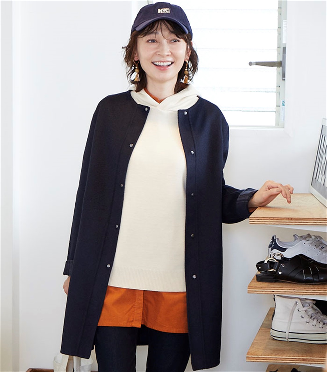 DECOY ハンドメイドウールリバーコート_variation_2