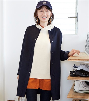 DECOY ハンドメイドウールリバーコート_variationthumb_2