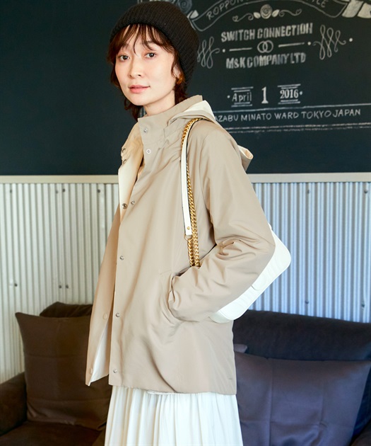 パドカレ チャコール 春まで使えるコート 軽い d895567b3500673ddcb67d4dc1174c