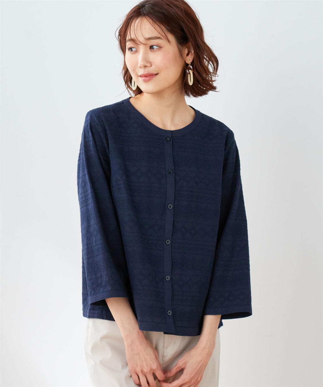 DECOY 【オーガニックコットン】刺しゅうジャケット_variation_4