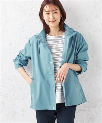 【はっ水】マウンテンパーカー(ブルー-9号)