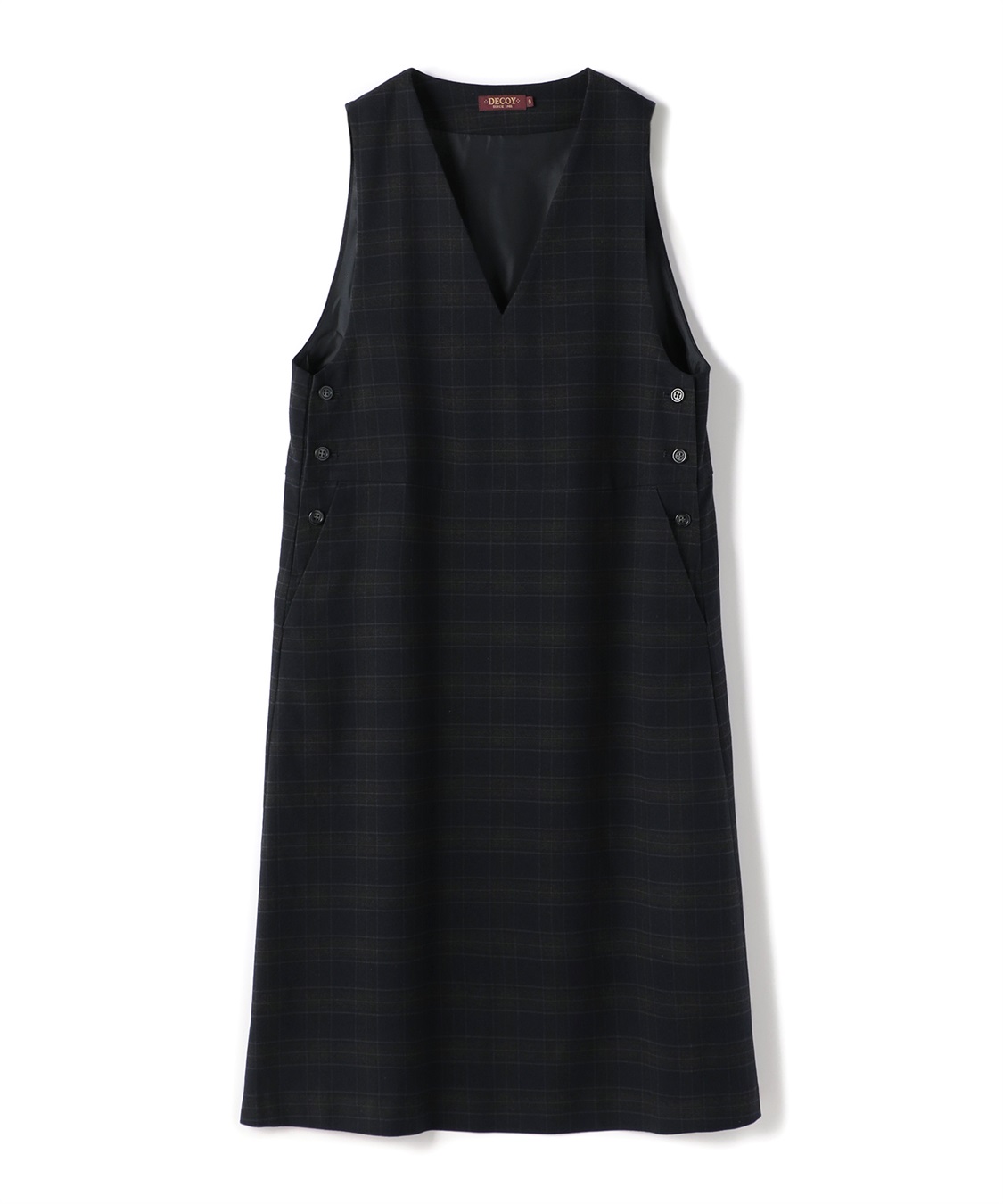 ciroc しろくVネックジャンパースカート Vネックジャンパースカート[30009] | conforobe(コンフォローブ)