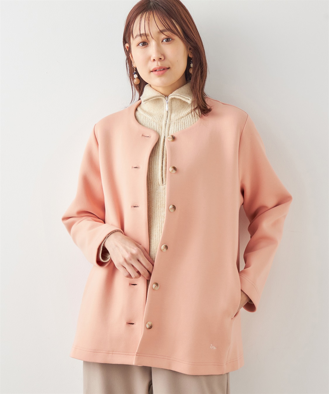 DECOY Wフェイスコーディガン_variation_1