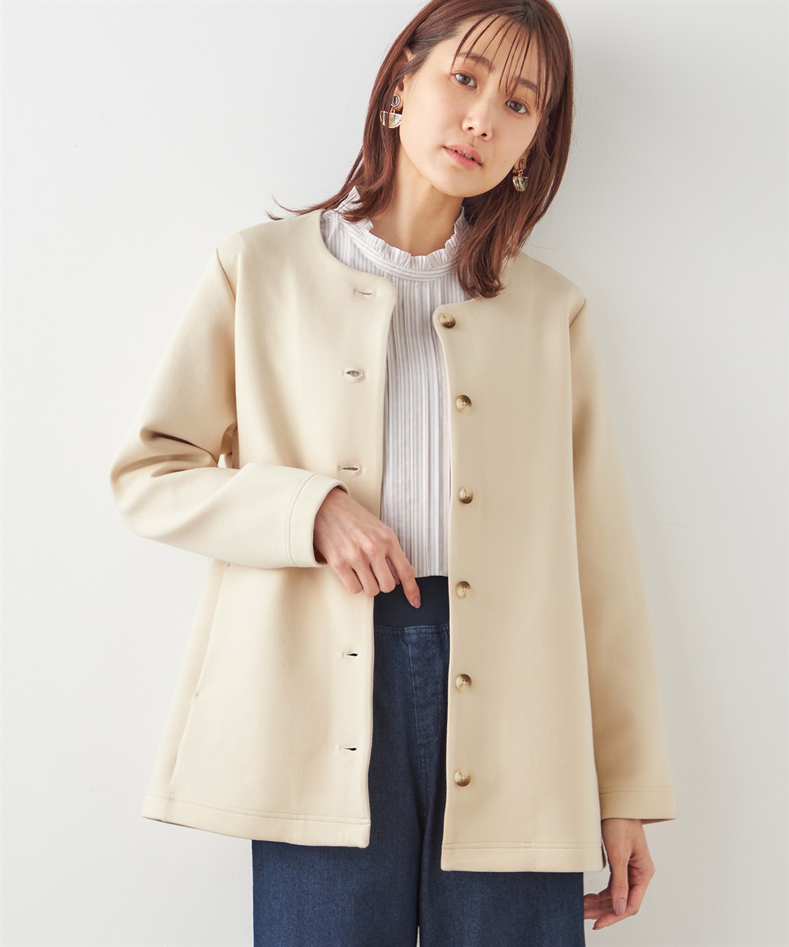 DECOY Wフェイスコーディガン_variation_2