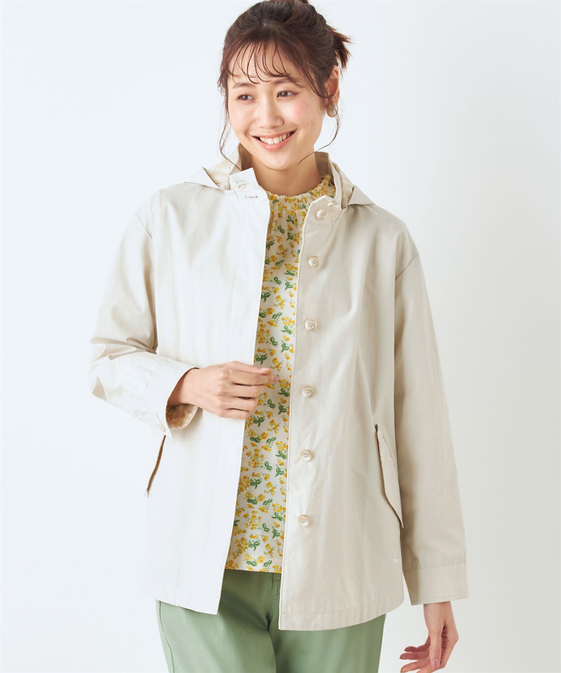 DECOY 【はっ水】【防花粉】マウンテンパーカー_variation_1