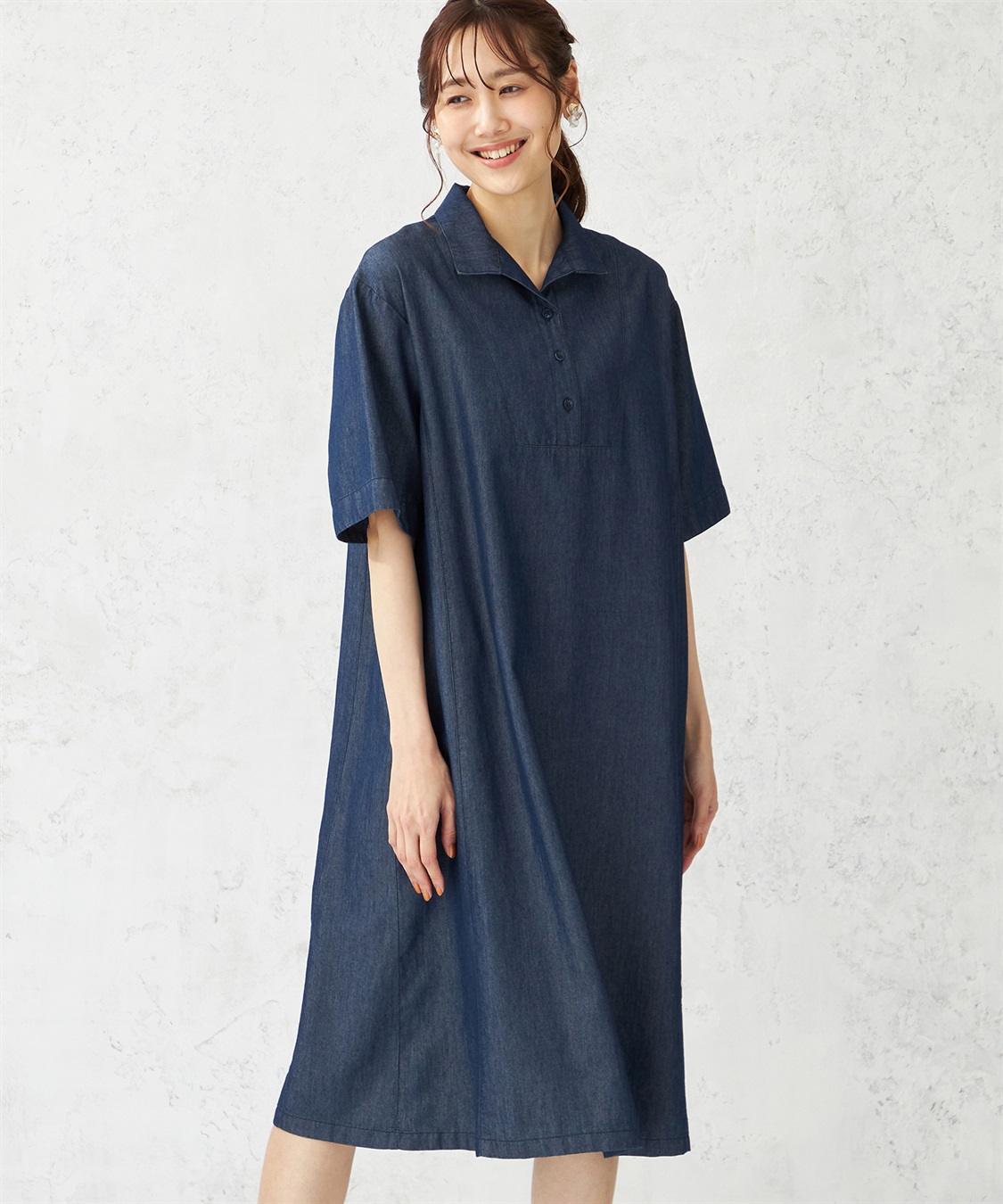 DECOY 【冷感】デニムワンピース_variation_2