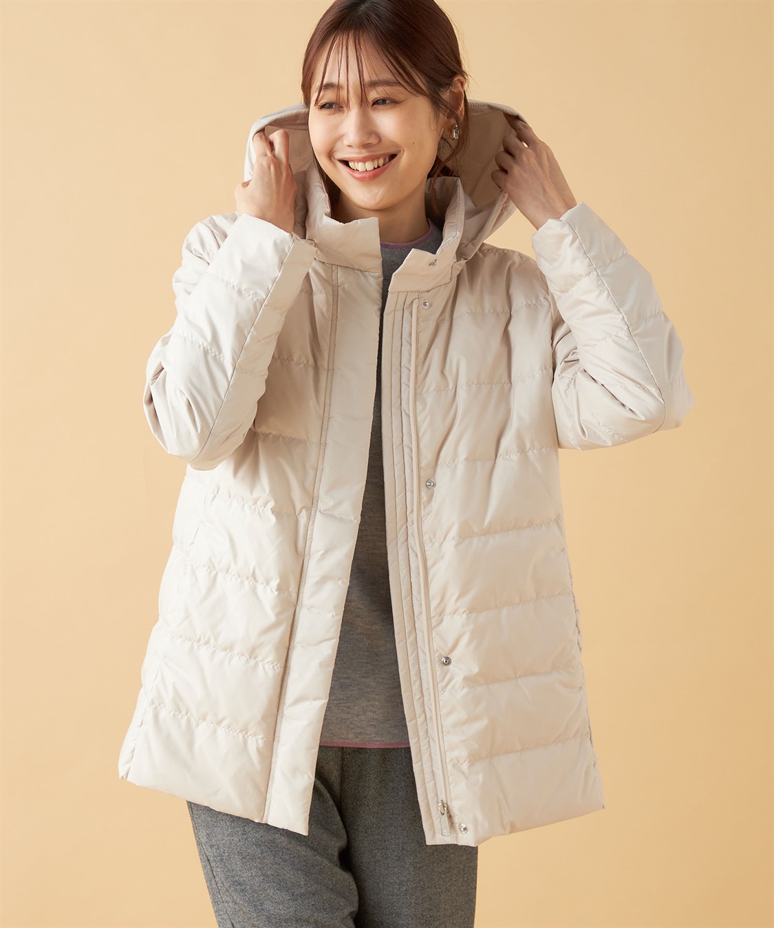 DECOY 【はっ水・軽量】ダウンコート_variation_1