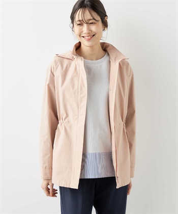 【はっ水・防花粉】マウンテンパーカー(ピンク-9号)