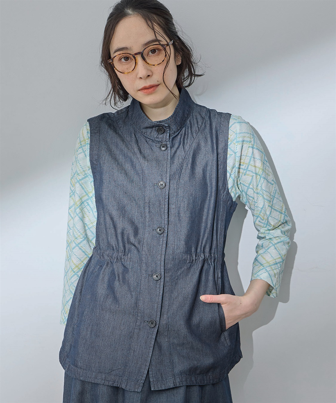 DECOY デニムベスト_main