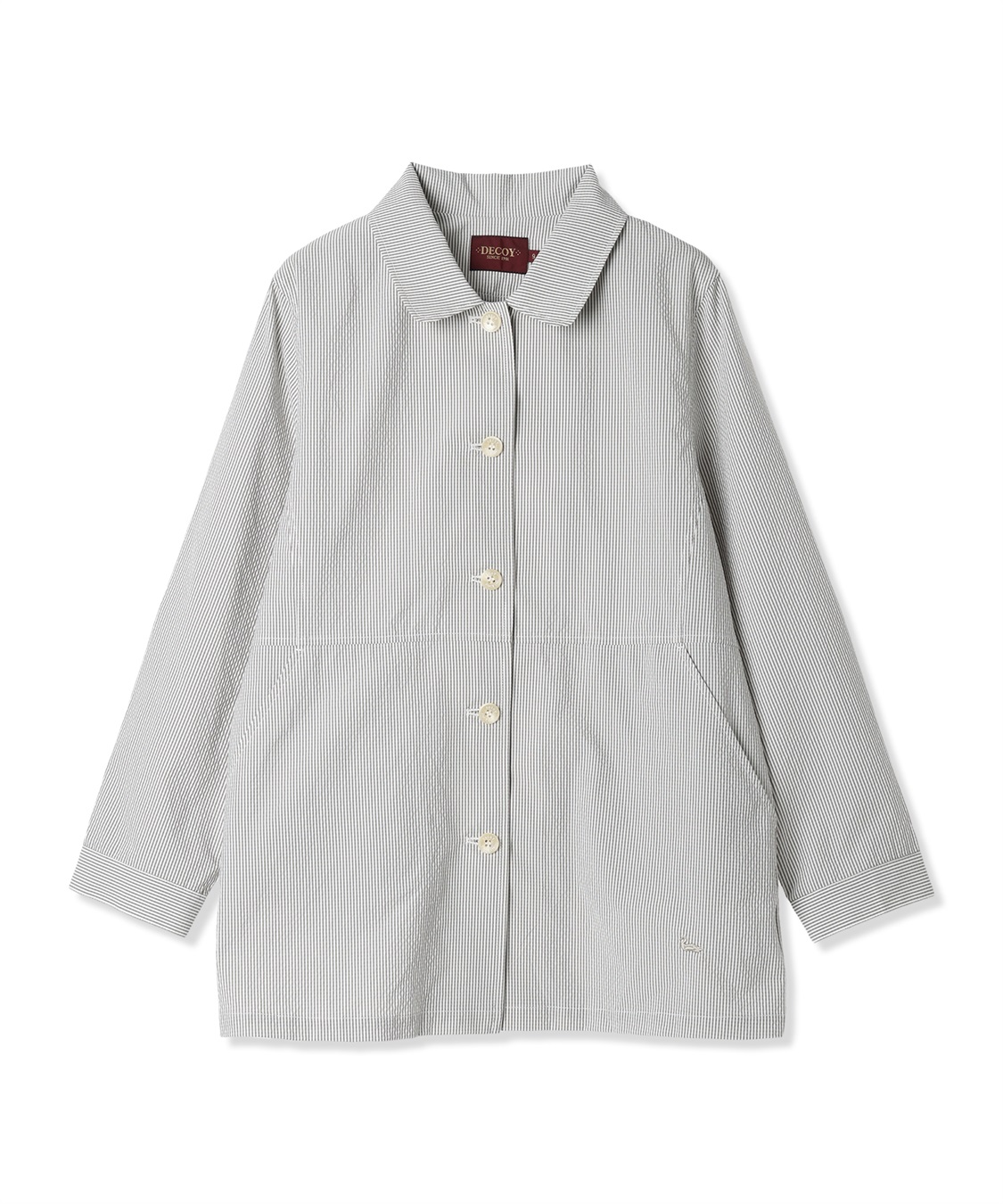 DECOY ジャガードストライプジャケット_variation_1