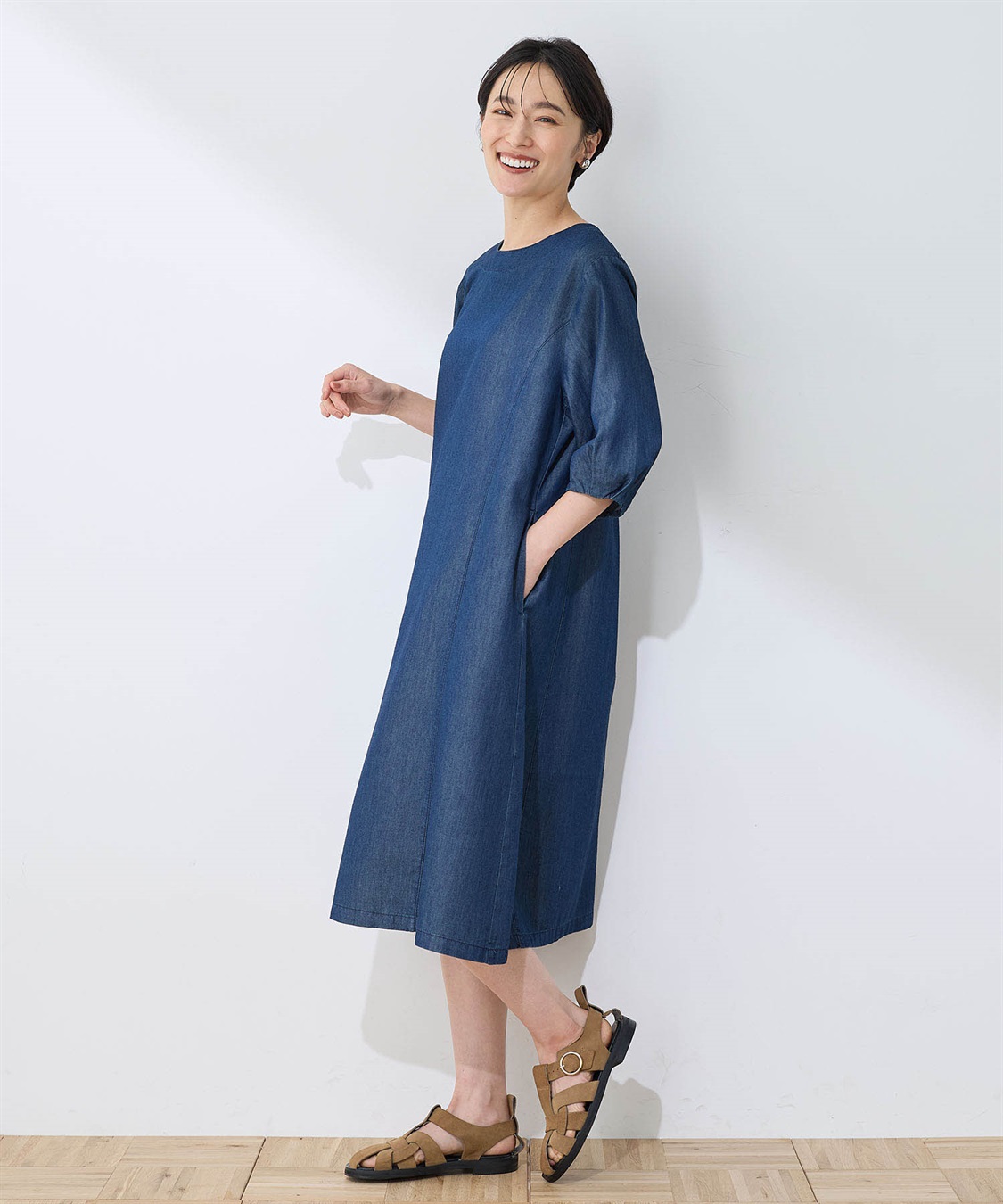 DECOY デニムワンピース_main