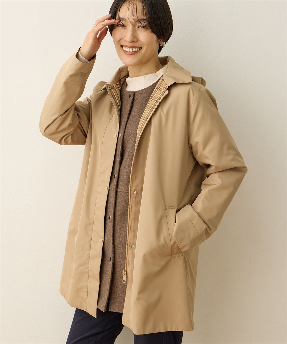 DECOY スーパーウォームコート【発熱中綿・はっ水・ハンドウォッシャブル】_variation_2