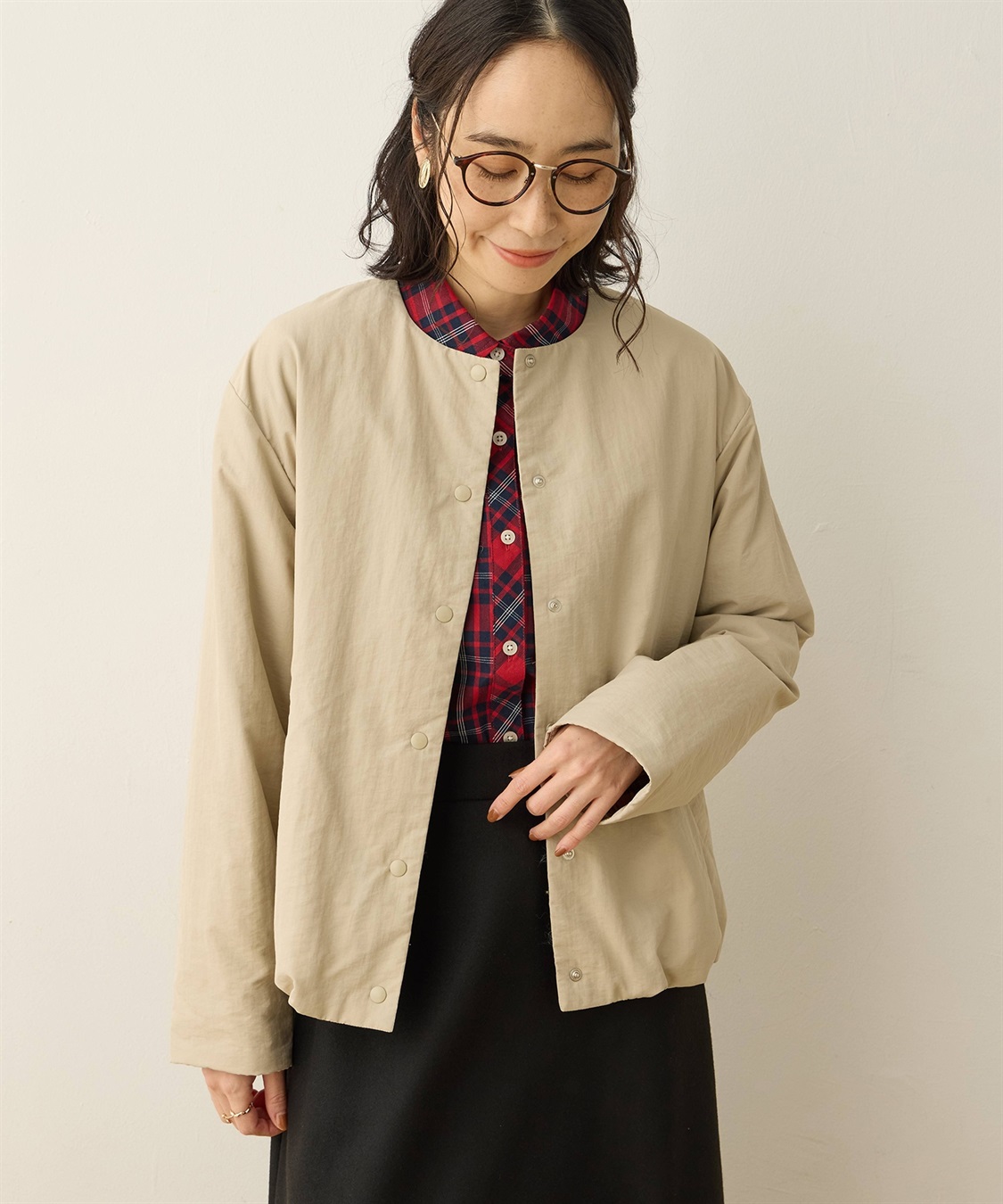 DECOY スーパーウォームショートコート【発熱中綿・はっ水・ハンドウォッシャブル】_variation_1