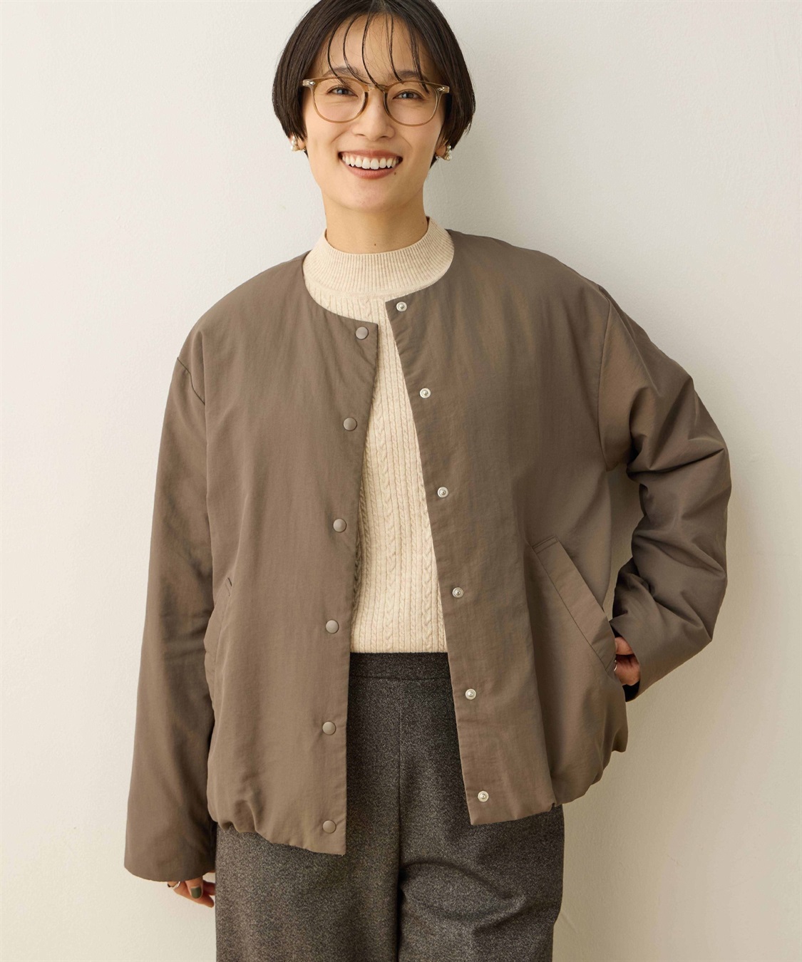 DECOY スーパーウォームショートコート【発熱中綿・はっ水・ハンドウォッシャブル】_variation_2