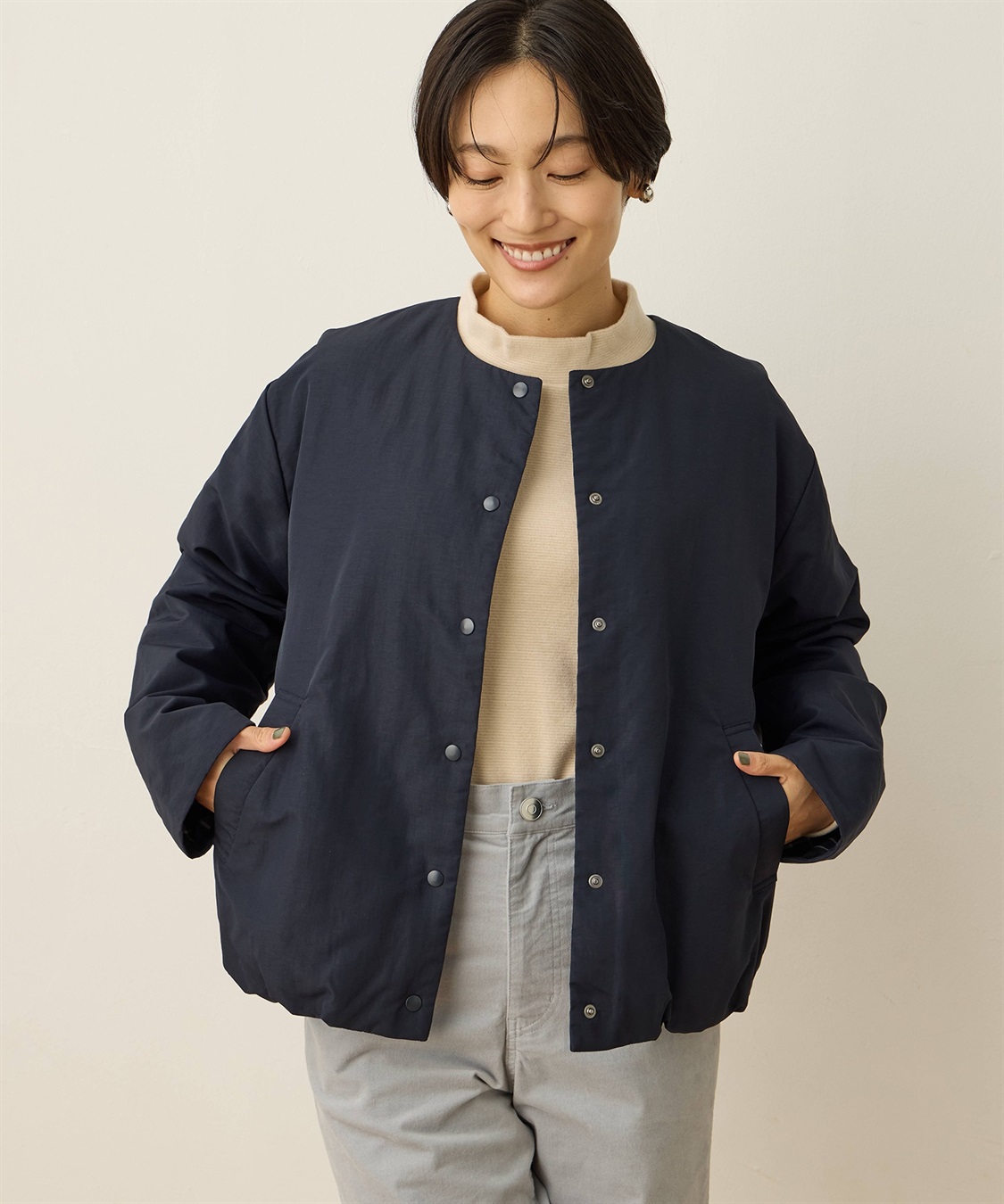 DECOY スーパーウォームショートコート【発熱中綿・はっ水・ハンドウォッシャブル】_variation_3