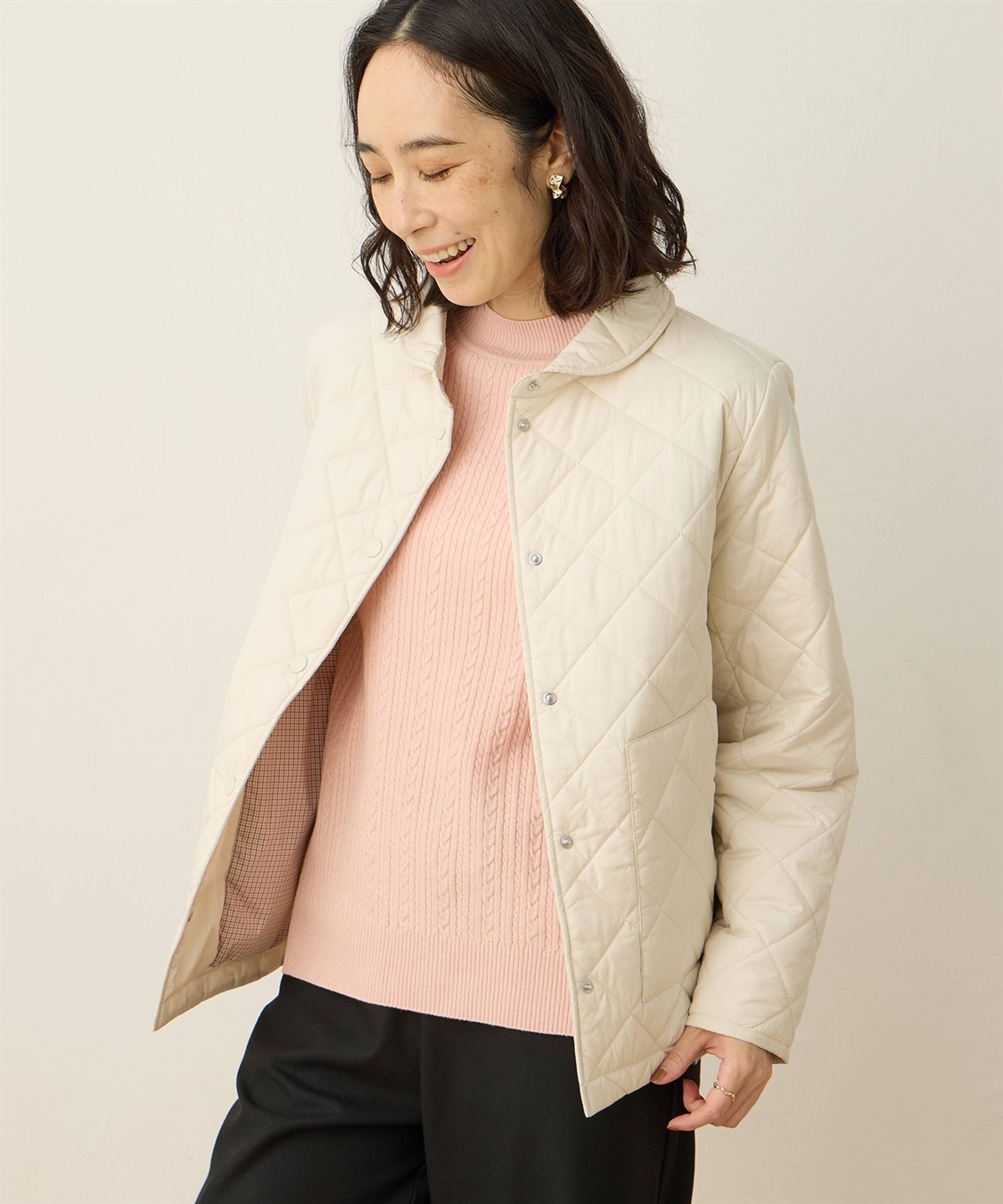 DECOY キルトジャケット【はっ水・ハンドウォッシャブル】_variation_1