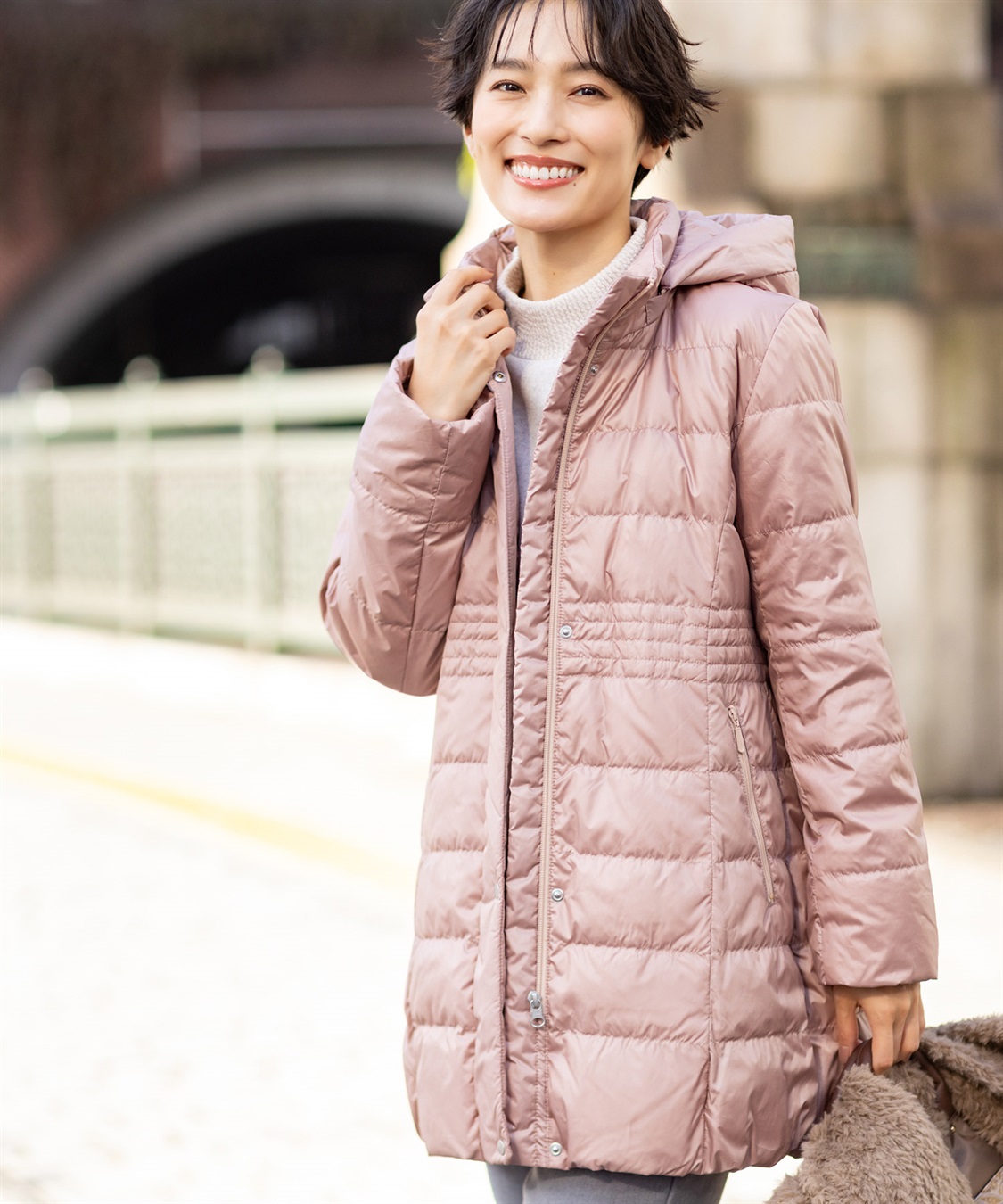 DECOY ロングダウンコート_main