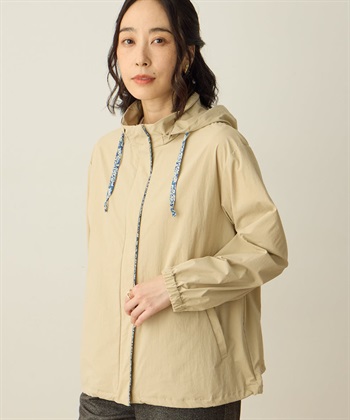 リバティプリントマウンテンパーカー(ベージュ-9号)